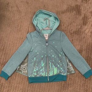 Disney Elsa Frozen hoodie with cape